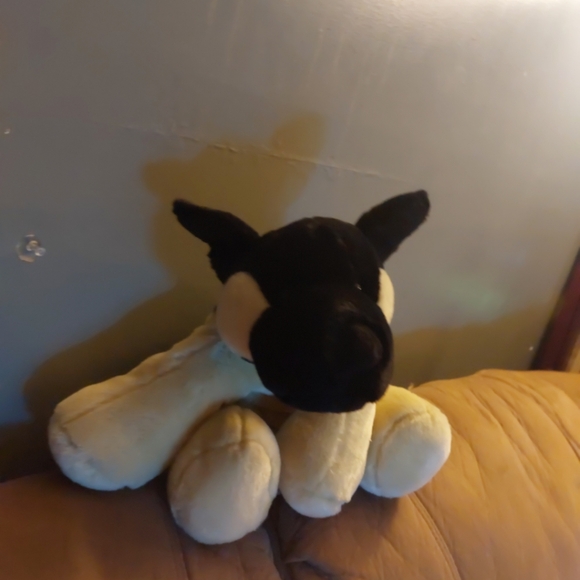 VTG 12" Commonwealth German Shepherd Puppy Dog Plush Stuffed Animal Black/Tan - Picture 3 of 11